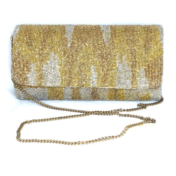 Tiana Fold Over Gusset Clutch