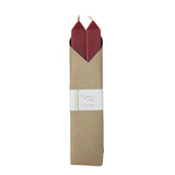 Andaluca Red Square Taper Candles (Set of 2)