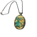 Bora Sterling Turquoise Necklace