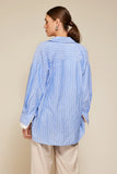 Line & Dot Mer Button Down Shirt