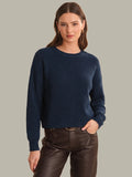 525 America Daphne: Cropped Cotton Pullover