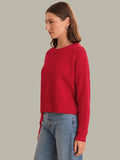 525 America Daphne: Cropped Cotton Pullover