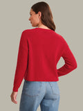 525 America Daphne: Cropped Cotton Pullover