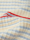 525 America Calla: Striped Polo Top