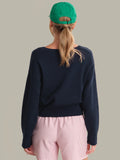 525 America Callen Contrast Henley Pullover
