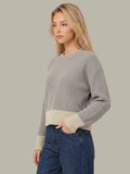 525 America Sienna Stripe Rib Pullover
