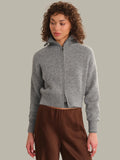525 America Wesley Cropped Zip Fuzzy Jacket