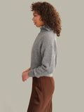 525 America Wesley Cropped Zip Fuzzy Jacket