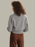 525 America Wesley Cropped Zip Fuzzy Jacket