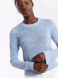 BRODIE Cable Twist Yarn Crew Neck Sweater