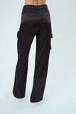 Marrakech Zendaya Satin Stretch Viscose Wide Leg Pants