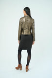 Marrakech Piper Metallic Moto Jacket