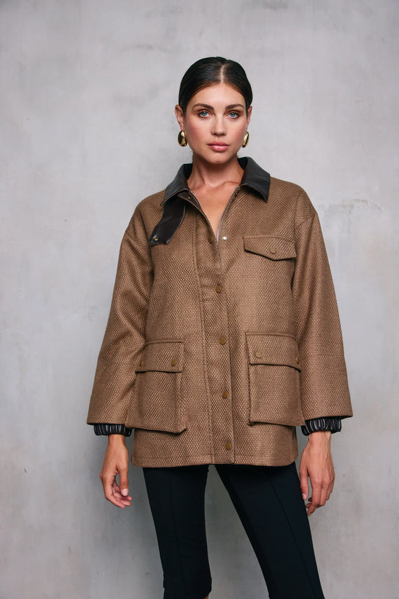 Line & Dot Bourbon Jacket