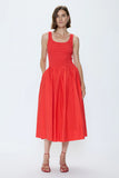 Pistola Alessia Smocked Drop Waist Dress