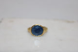 RAM 24K Gold Sapphire Ring