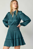 Current Air Smocked Mini Dress