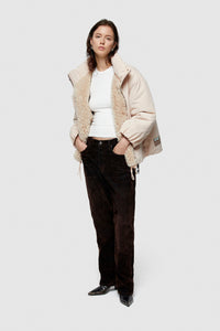 OOFWear Faux Fur and Cotton Reversible Jacket 9256