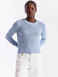 BRODIE Cable Twist Yarn Crew Neck Sweater