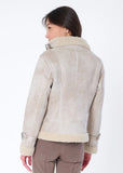 Marrakech Osha Faux Fur Biker Jacket
