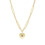 Marlyn Schiff Hayley Heart Necklace