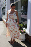 MOON RIVER Shell Midi Dress