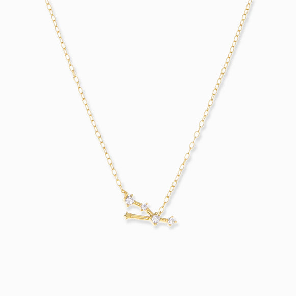 Marlyn Schiff Jewelry Taurus Zodiac Constellation Necklace