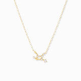 Marlyn Schiff Jewelry Virgo Zodiac Constellation Necklace