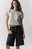 Pistola Nolan Relaxed Straight Cut off Bermuda Shorts
