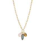 Marlyn Schiff Edie 3 Charm Necklace