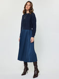 Current Air Pullover Sweater & Pleated Dress Set