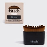Kitsch Black Lymphatic Contour Face Brush