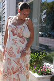 MOON RIVER Shell Midi Dress