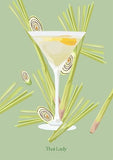 The Botanical Cocktail Deck of Recipe Cards by Elouise Anders