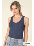 NIKIBIKI Vintage Reversible Textured Top