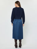 Current Air Pullover Sweater & Pleated Dress Set