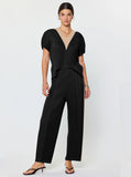 Current Air Pleated Tapered Pants