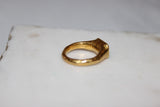 RAM 24K Gold Emerald Ring