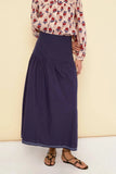 SONMER Cotton Midi Skirt