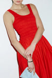 Pistola Alessia Smocked Drop Waist Dress