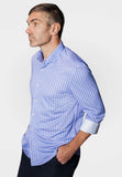 Buki Sustainable Long Sleeve 'Avant' Check Tech Shirt