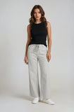 Marrakech Caleb Stretch Tencel High-Rise 31.5" Wide-Leg Pant