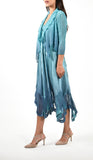 Komarov 2PC Dress and Jacket Set Marine Night Ombre