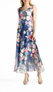 Komarov S/L Long Dress in Full Bloom