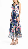 Komarov S/L Long Dress in Full Bloom