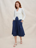 Margaret O'Leary Ruffle Cardigan