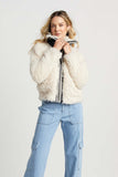 Adroit Atelier Carrie Short Mongolian Faux Fur Coat