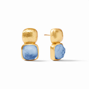 Julie Vos Catalina Gold Gemstone Earrings