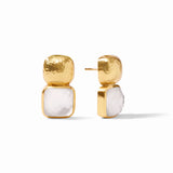 Julie Vos Catalina Gold Gemstone Earrings