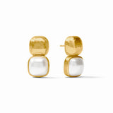 Julie Vos Catalina Gold Gemstone Earrings