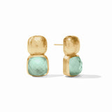 Julie Vos Catalina Gold Gemstone Earrings